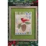 Cross Stitch Kit - Seasonal Courier Cardinal's Winter by Robin Pickens 