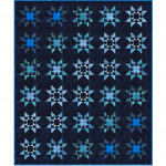 Royal Stars Quilt Kit Featuring Azul by Robert Kaufman