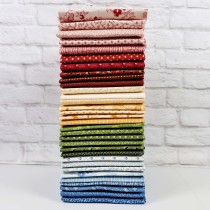 Sallys Stitches 1840 - 1860 Fat Quarter Bundle by Moda Fabrics 