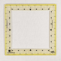 Square-It 8.5 x 8.5 Non-slip Quilting Ruler By Quilters Select