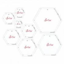 Mini Hexagon 8pc Template Set