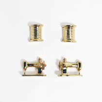 Sewing Machine & Thread Earring Set