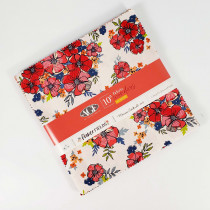 The Flower Fields 10 Inch Squares