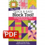 Quick & Easy Block Tool Book PDF DOWNLOAD