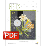 Wishes Wool Applique Pattern DOWNLOAD