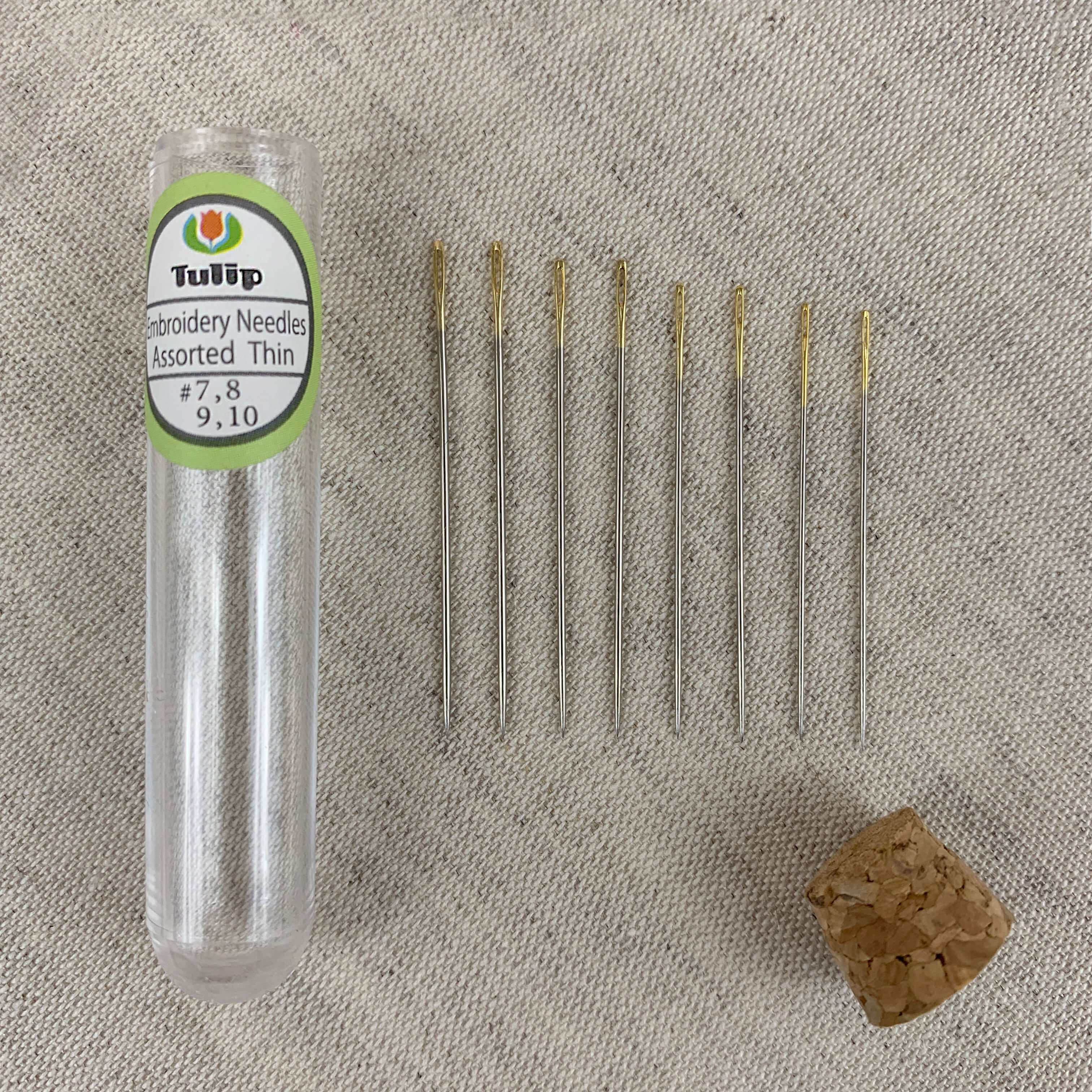 Hiroshima Tulip Needles Quilt Basting Needles Long/Reg Sharp # 7 
